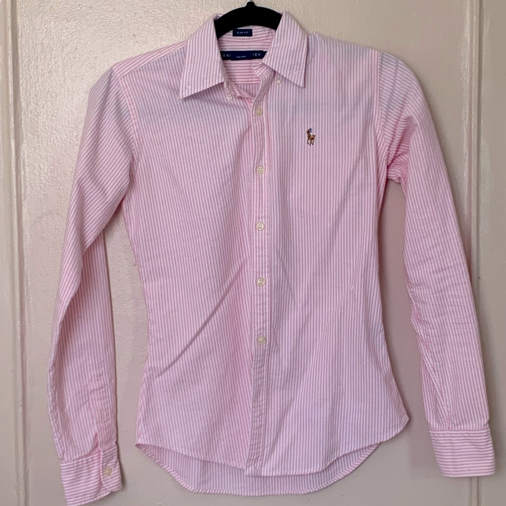 Ralph Lauren Pink Button Down